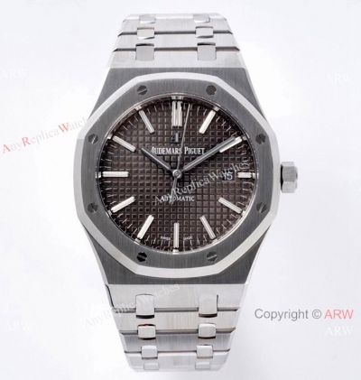 ZF Factory V2 Version Audemars Piguet Royal Oak 15400 Replica Watch Gray Face